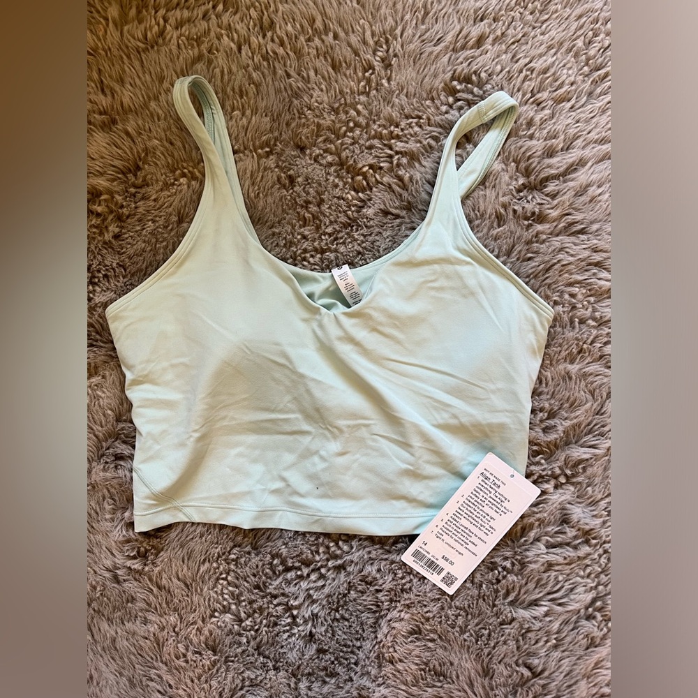 Lululemon Align Mint Green Tank
